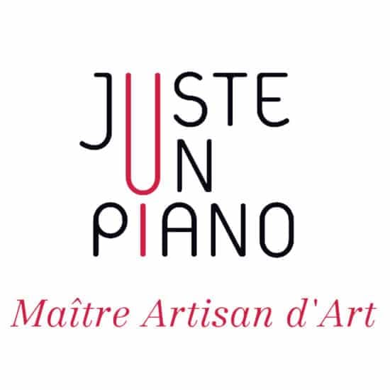 logo jup maitre artisan d'art logo blanc
